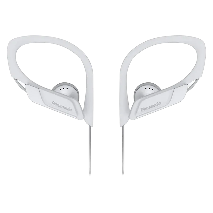 Clip Type Earphones Panasonic RP-HS34E-W White, w/o Mic, 1 x mini-jack 3.5mm