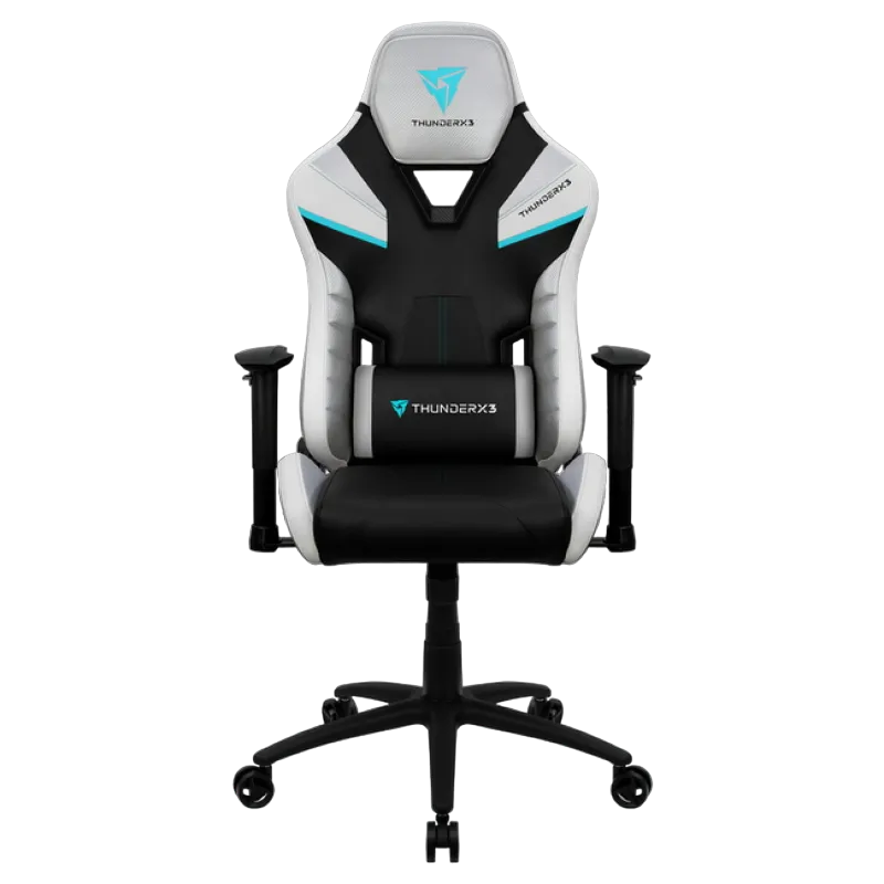 Gaming Chair ThunderX3 TC5  Black/Arctic White, User max load up to 150kg / height 170-190cm