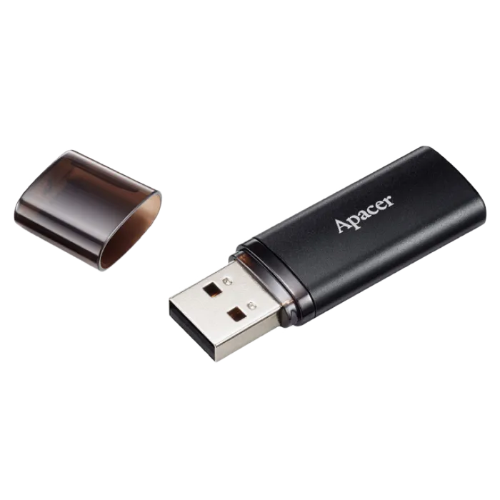 Cumpara  Stick-uri USB - USB Flash накопитель Apacer AH25B, 64Гб, Чёрн..