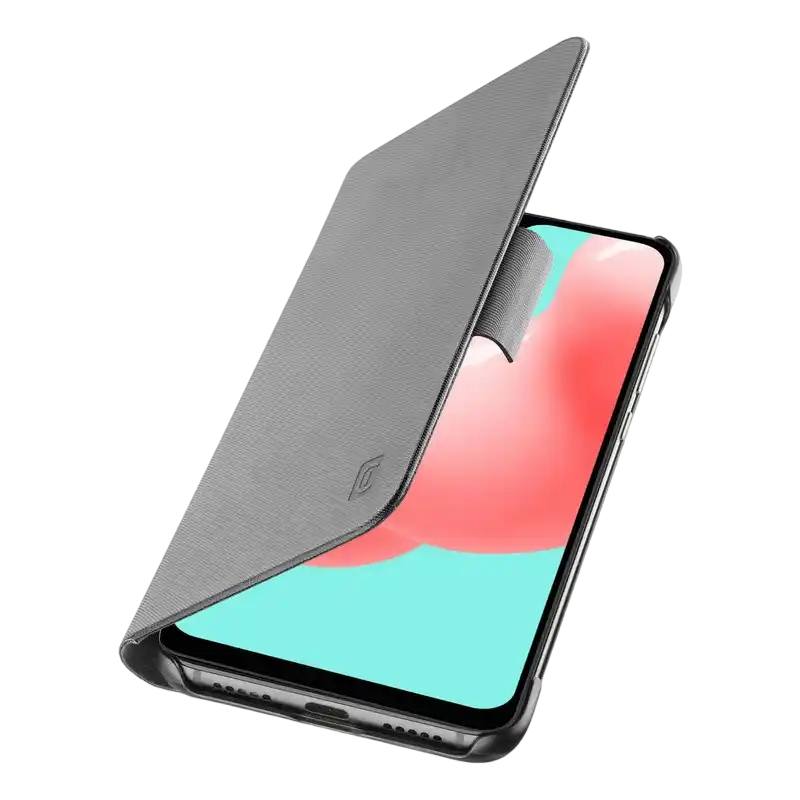 Чехол книжка Cellularline Book Case 3 - Galaxy A32 4G, Чёрный