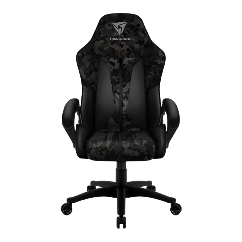 Gaming Chair ThunderX3 BC1 CAMO  Black/Grey, User max load up to 150kg / height 165-180cm