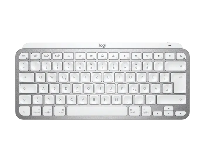 Wireless Keyboard Logitech MX Keys Mini For Mac, Compact, Premium typing, F-keys, Spherical keys, Ba