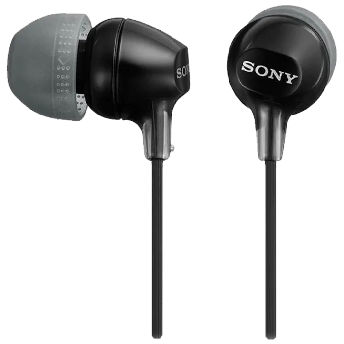Наушники SONY MDR-EX15LP, Чёрный..