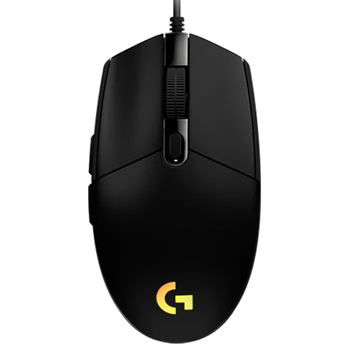 Gaming Mouse Logitech G203 Lightsync, 200-8000 dpi, 6 buttons, 85g, 1000Hz, Ambidextrous, Onboard me