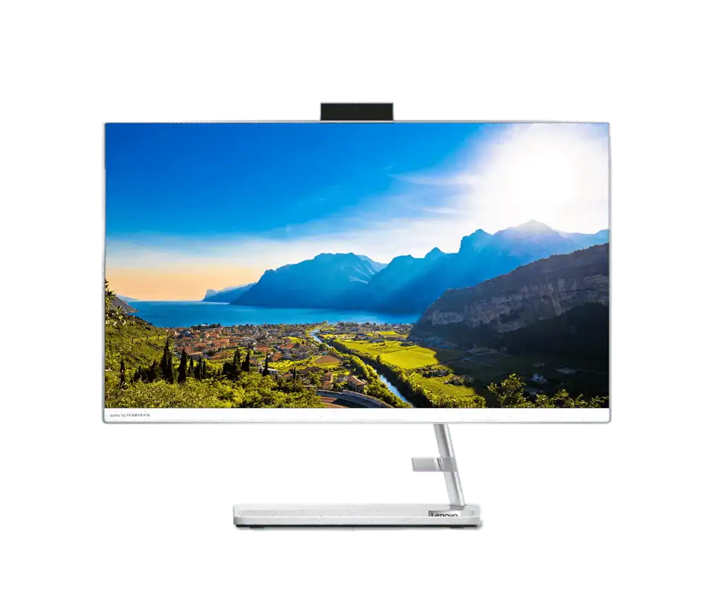 Моноблок Lenovo IdeaCentre AIO 3 24ALC6, 23,8", AMD Ryzen 5 5500U, 8Гб/512Гб, Без ОС, Белый