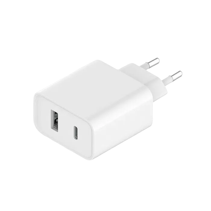 Xiaomi Charger 33W, Type-C + Type-A, AD332EU, White