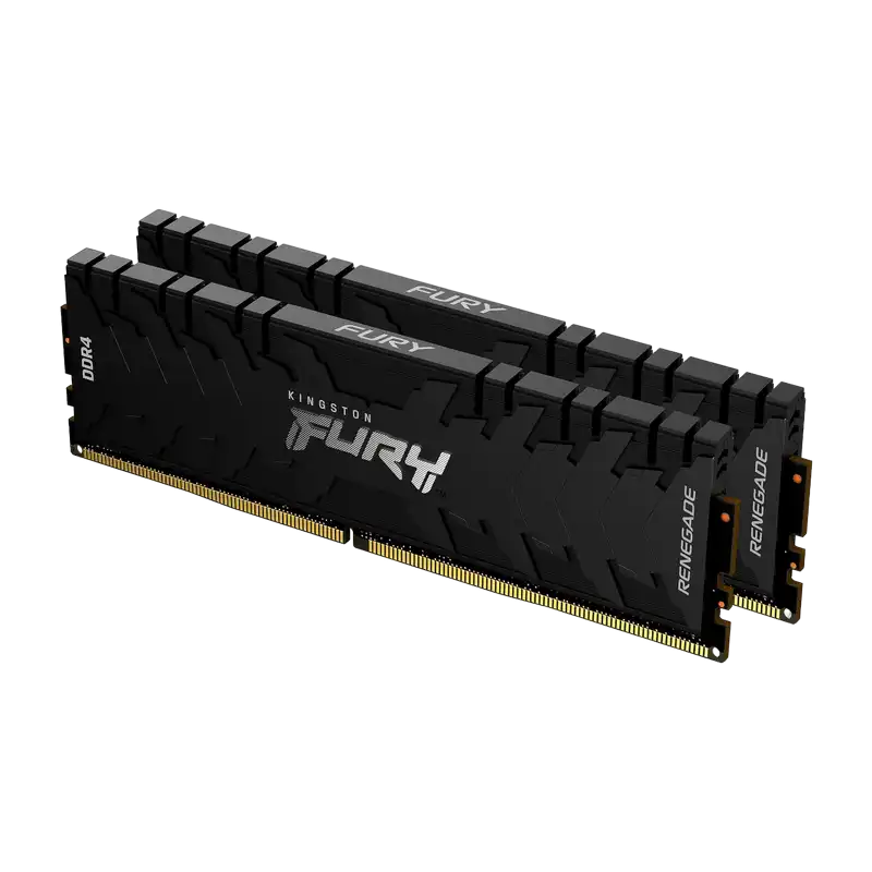 32GB DDR4-4600MHz  Kingston FURY Renegade (Kit of 2x16GB) (KF446C19RB1K2/32), CL19-26, 1.5V, Black