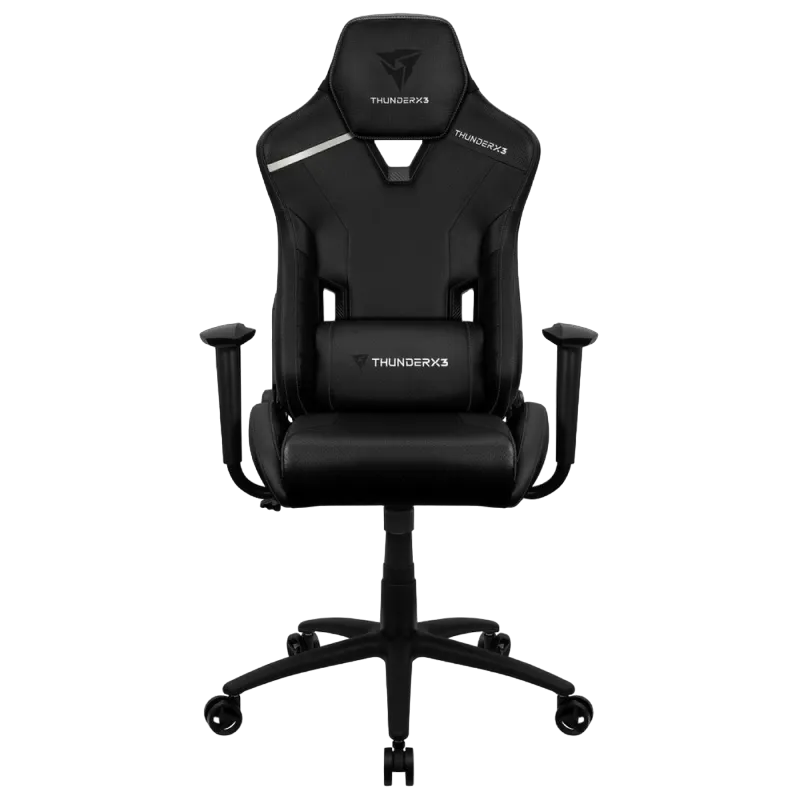 Gaming Chair ThunderX3 TC3 All Black, User max load up to 150kg / height 165-185cm