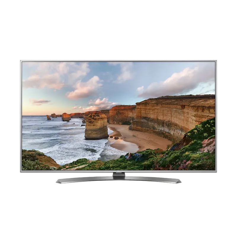 65" LED TV LG 65UH7707, Silver (3840x2160 UHD, SMART TV, PMI 2500Hz, DVB-T2/C/S2)
