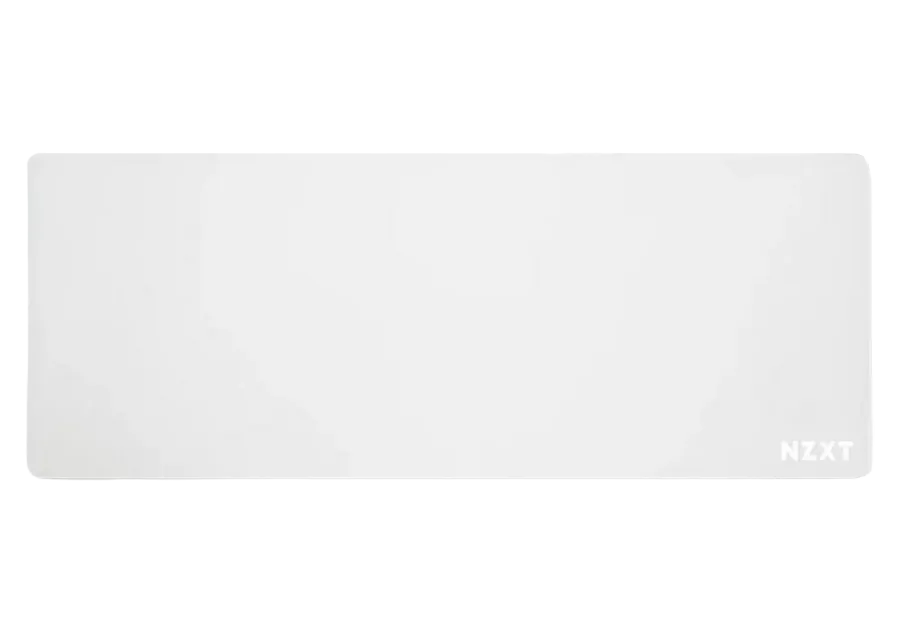 Gaming Mouse Pad NZXT MXL900, 900 x 350 x 3mm, Stain resistant coating, Low-friction surface, White