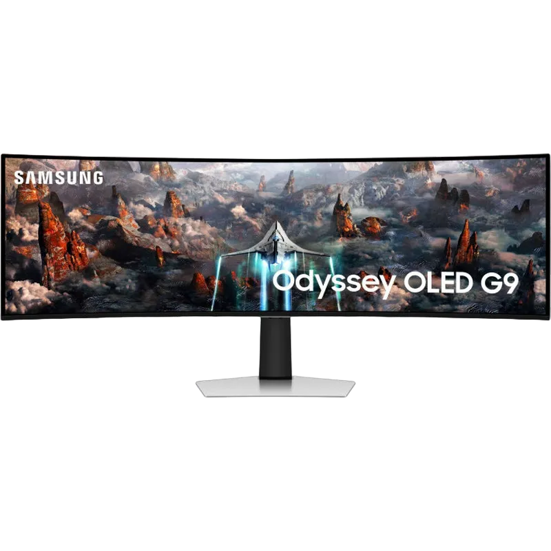 49" SAMSUNG Odyssey G93CG,White,OLED,5120x1440,240Hz,0.03ms,250cd,HDR,DP+HDMI+USB