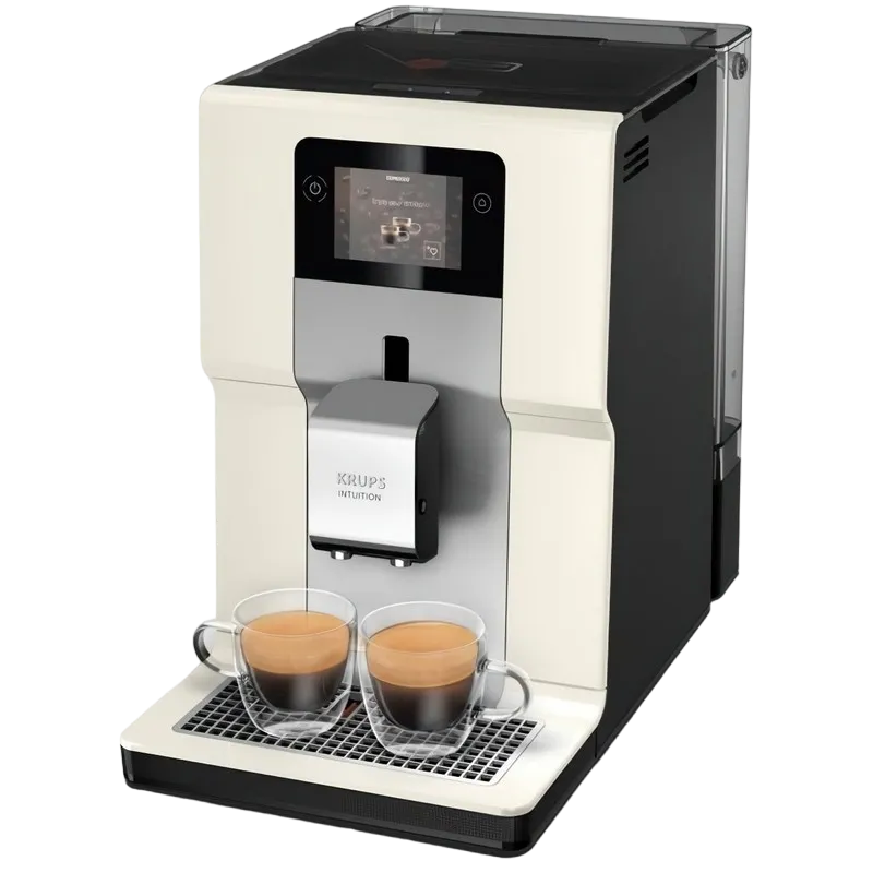 Кофемашина Krups EA872A10, Бежевый..