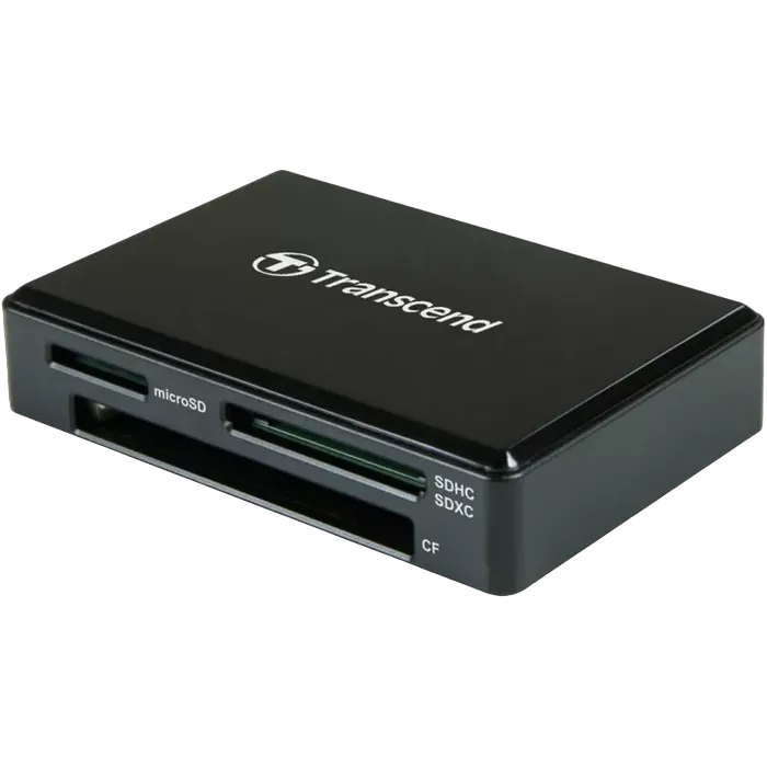 Cumpara  Cartreaders - Кардридер Transcend TS-RDC8, USB Type-C, Чёрн..