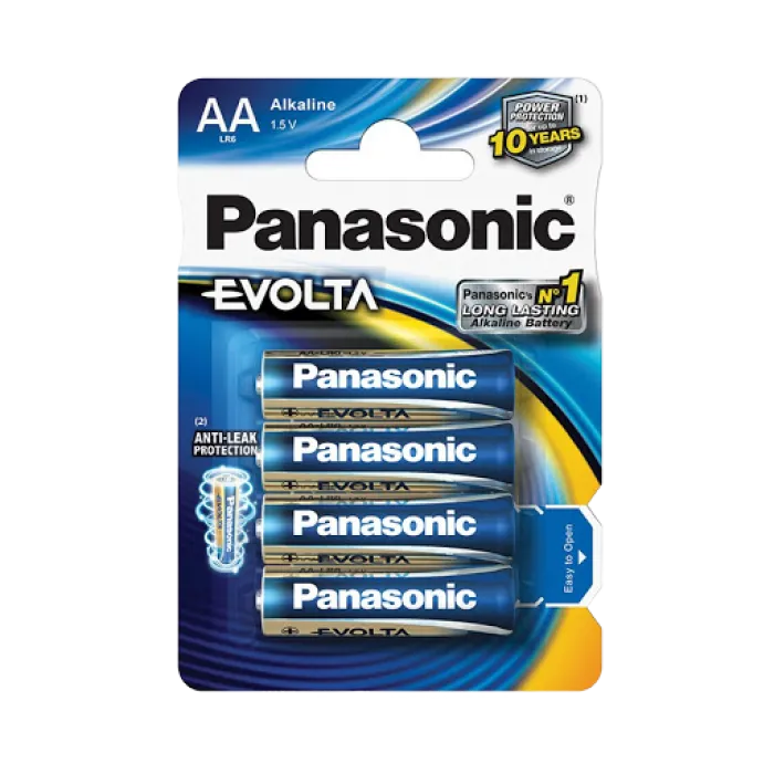 Panasonic "EVOLTA" AA Blister *4, Alkaline, LR6EGE/4BP