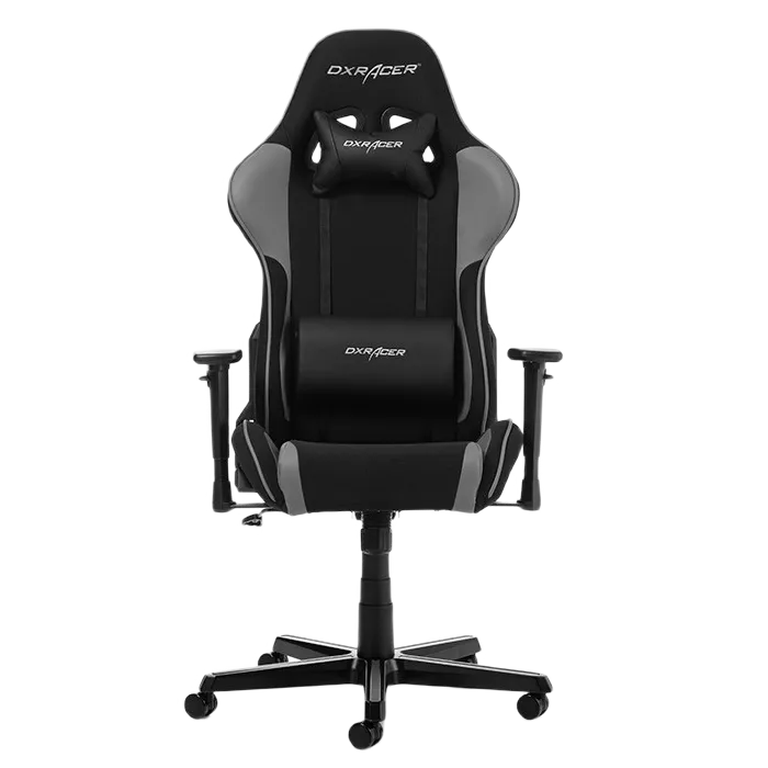 Gaming Chair DXRacer Formula GC-F11-NG, Black/Grey, User max loadt up to 150kg / height 145-185cm