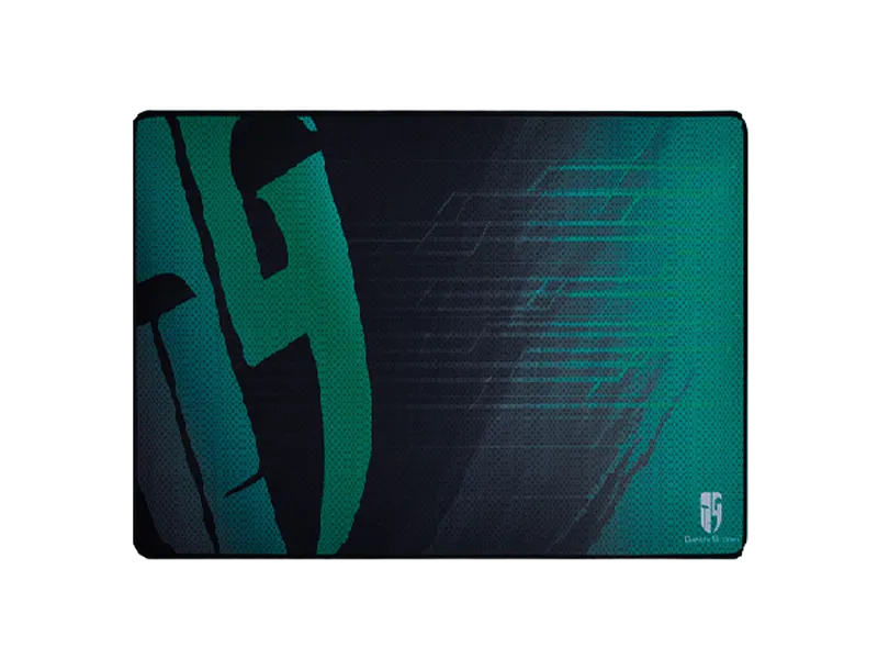 Gaming Mouse Pad Deepcool, 295 x 250 x 3mm, Cloth/Rubber, Anti-fray stitching, Black/Green