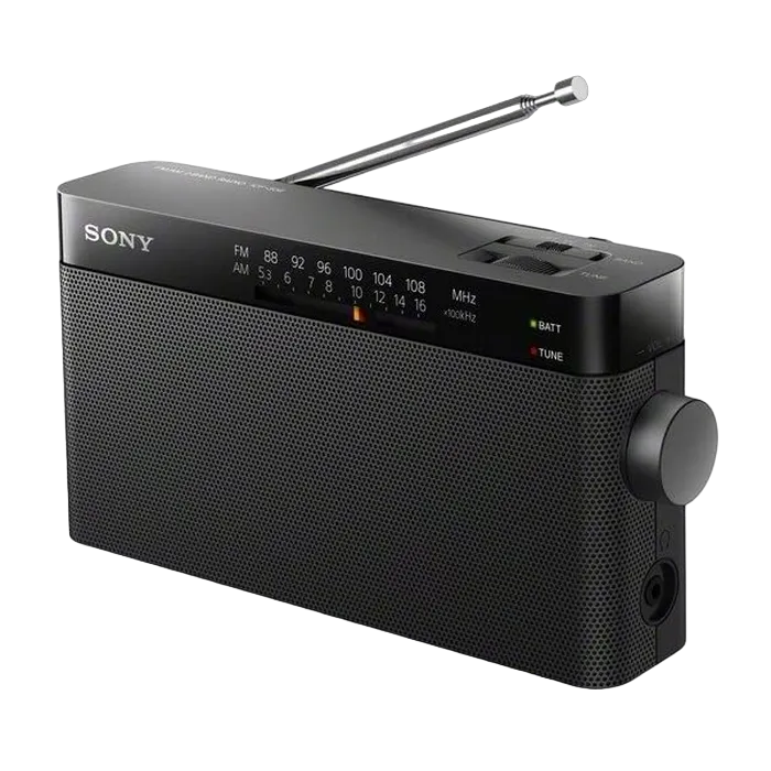 SONY ICF-306, Portable Radio,Black