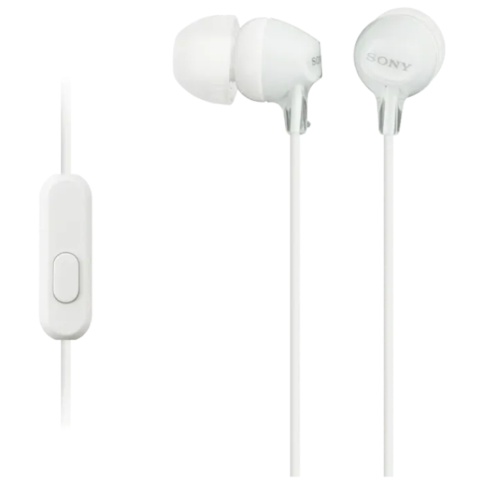 Наушники SONY MDR-EX15AP, Белый..