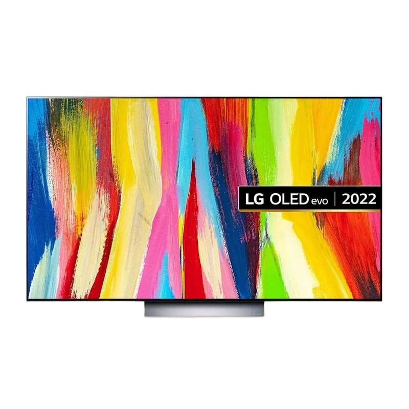 65" OLED SMART TV LG OLED65C24LA, Perfect Black, 3840 x 2160, webOS, Black