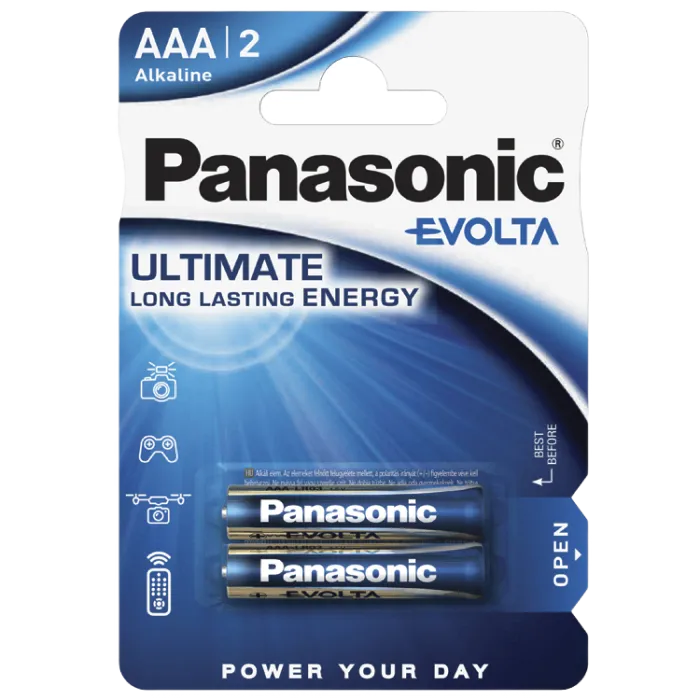 Батарейки Panasonic LR03EGE, AAA, 2..