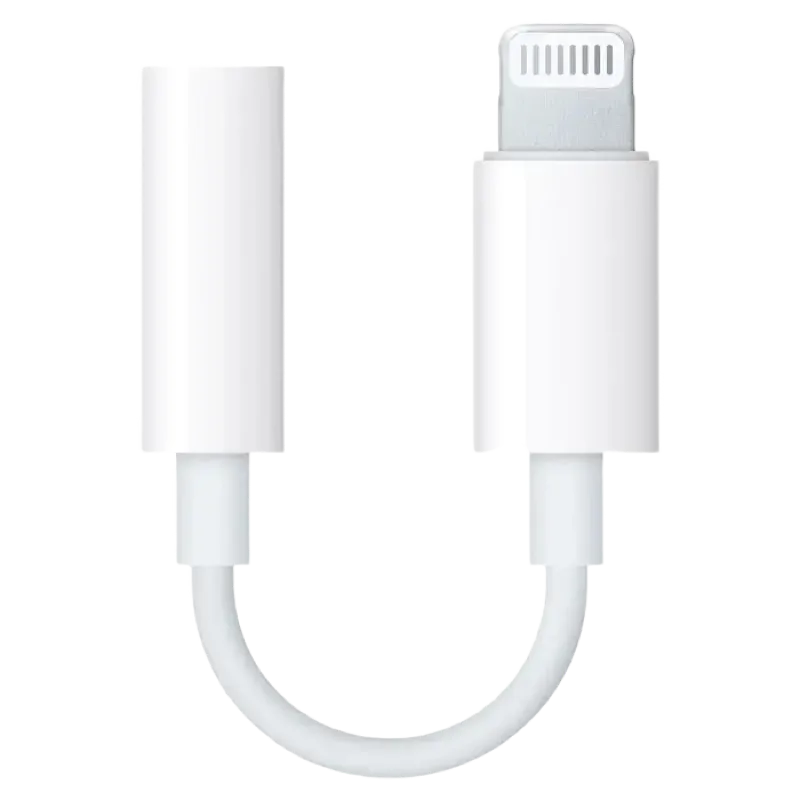 Apple Lightning to 3.5 mm Headphone Jack Adapter MMX62ZM/A