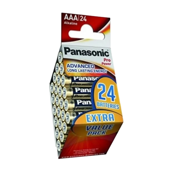 Panasonic "PRO Power" AAA Blister*24, Alkaline, LR03XEG/24PD, LR03XEG/24CD