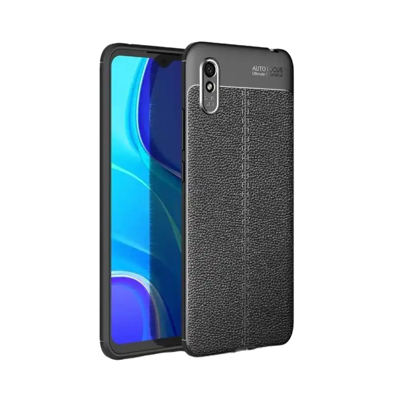 Чехол Xcover RedMi 9A - Leather, Чёрный