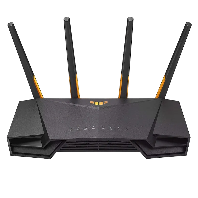 Wi-Fi 6 Dual Band ASUS TUF Gaming Router "TUF-AX3000 V2", 3000Mbps, OFDMA, 4xGbit, 1x2.5Gbit, USB3.0