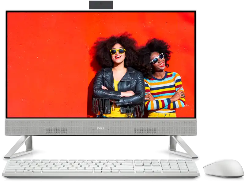 Моноблок DELL Inspiron 5410, 23,8", Intel Core i3-1215U, 8Гб/1280Гб, Windows 11 Home, Pearl White