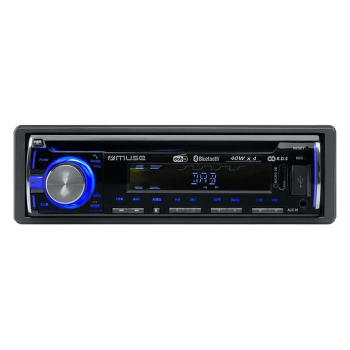 Car Media Receiver Bluetooth MUSE M-1229DAB, CD/MP3 / USB / MICRO SD
