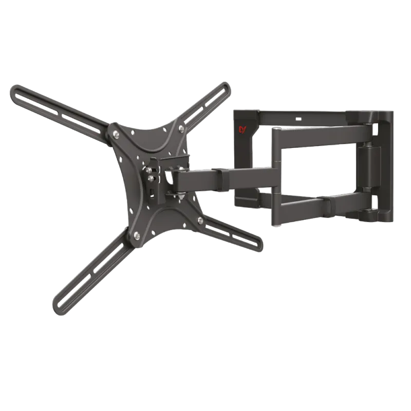Wall Mount Barkan ''4400'' Black 40"-80" Full Motion, max.50kg, VESA mm: up to 600x400mm