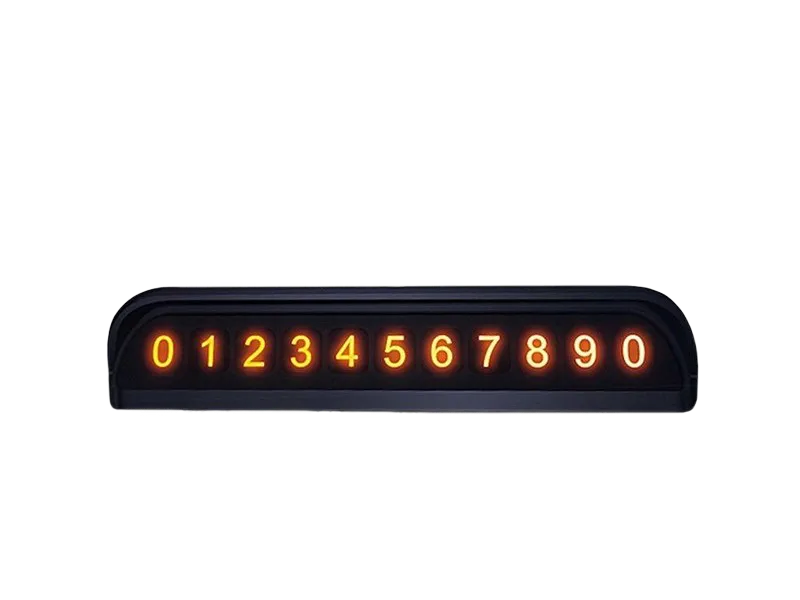 Joyroom YU temporary parking card, Black