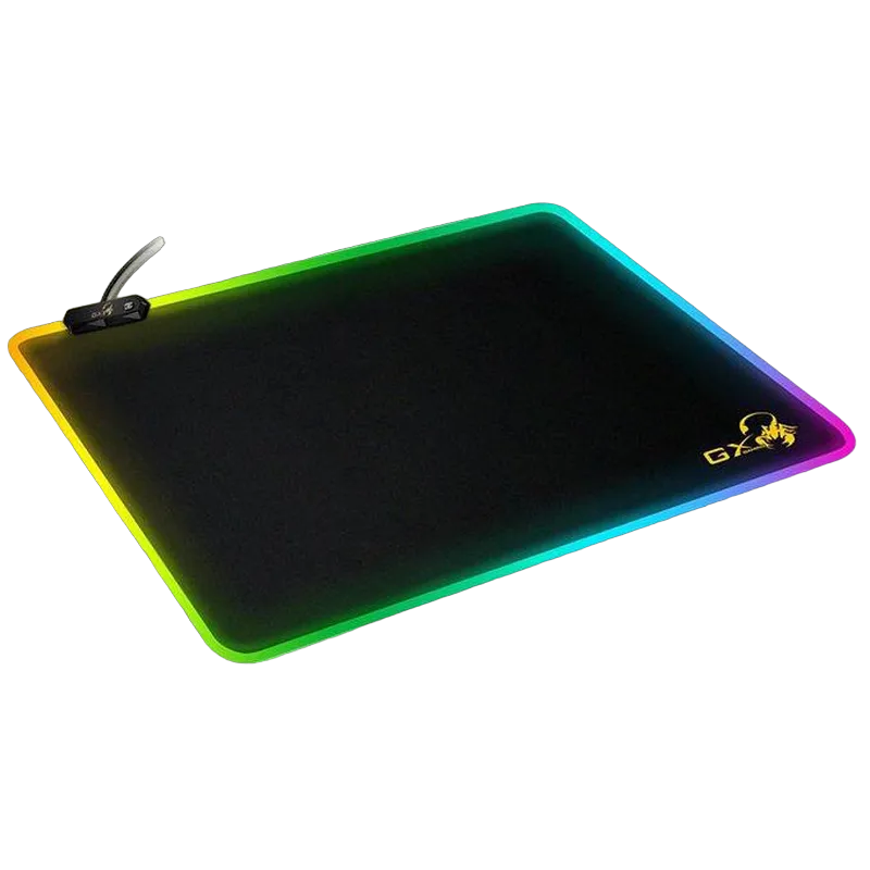 Gaming Mouse Pad Genius GX-500S, 450 x 400 x 3mm, 10 effects, RGB, USB