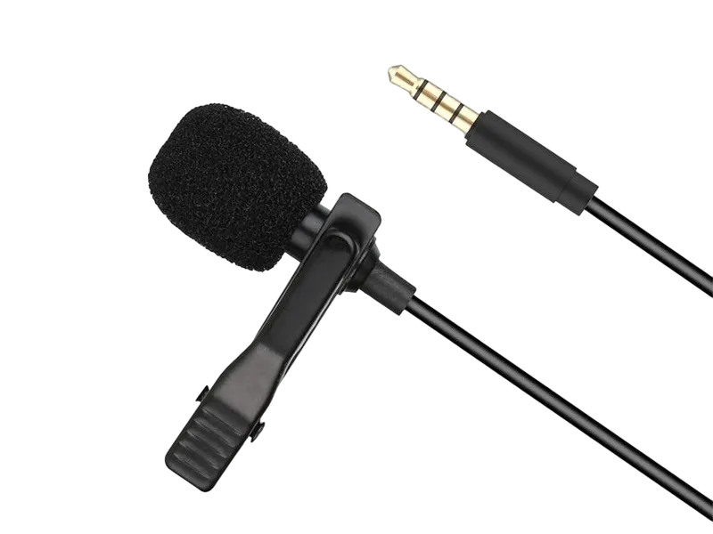 XO wired microphone MKF01, 3.5mm black