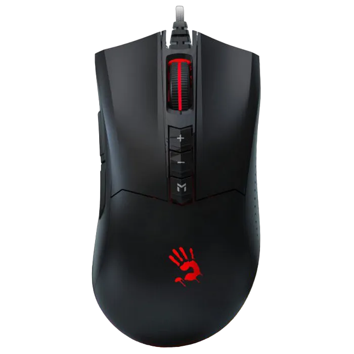 Gaming Mouse Bloody ES9, 100-6200 dpi, 8 buttons, 220IPS, 30G, 100g, Ergonomic, Onboard Memory, Prog