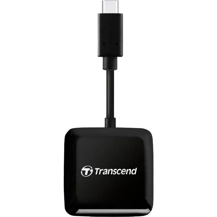 Cumpara  Cartreaders - Кардридер Transcend TS-RDC3, USB Type-C, Чёрн..