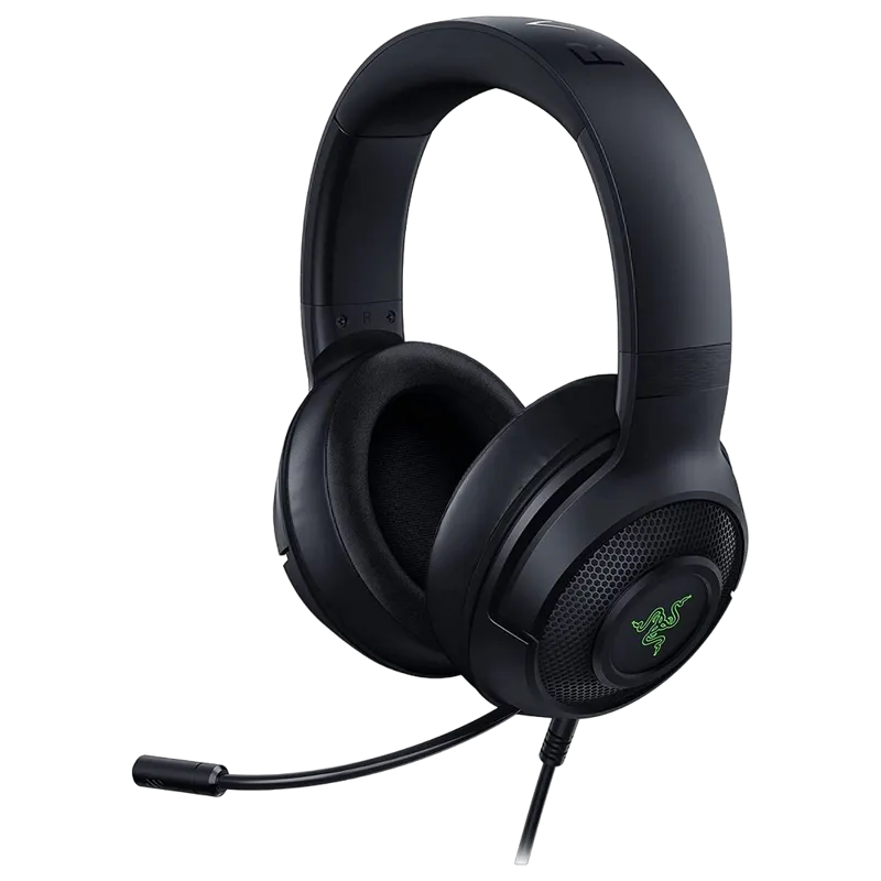 Gaming Headset Razer Kraken V3 HyperSense, 50mm drivers, 20-20kHz, 32 Ohm, 96db, 344g,2.0m, RGB, USB