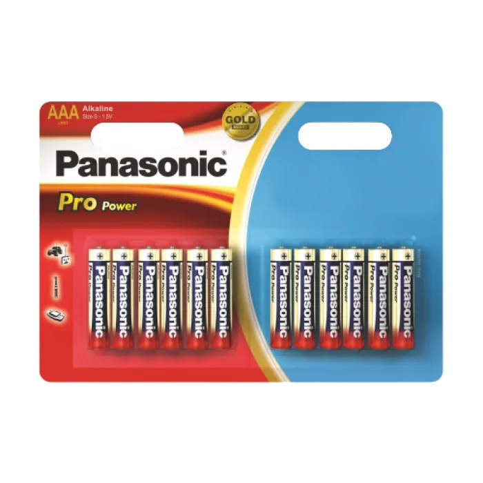 Panasonic "PRO Power" AAA Blister*12, Alkaline, LR03XEG/12B4, LR03XEG/12H4