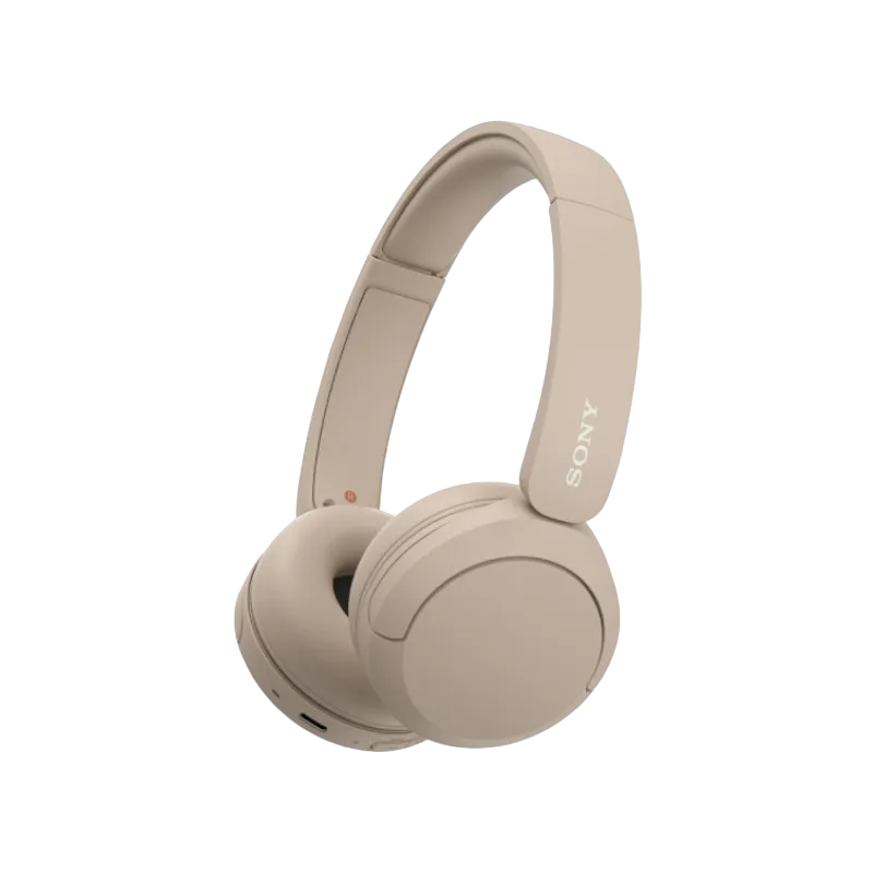 Bluetooth Headphones  SONY  WH-CH520, Beige, EXTRA BASS™