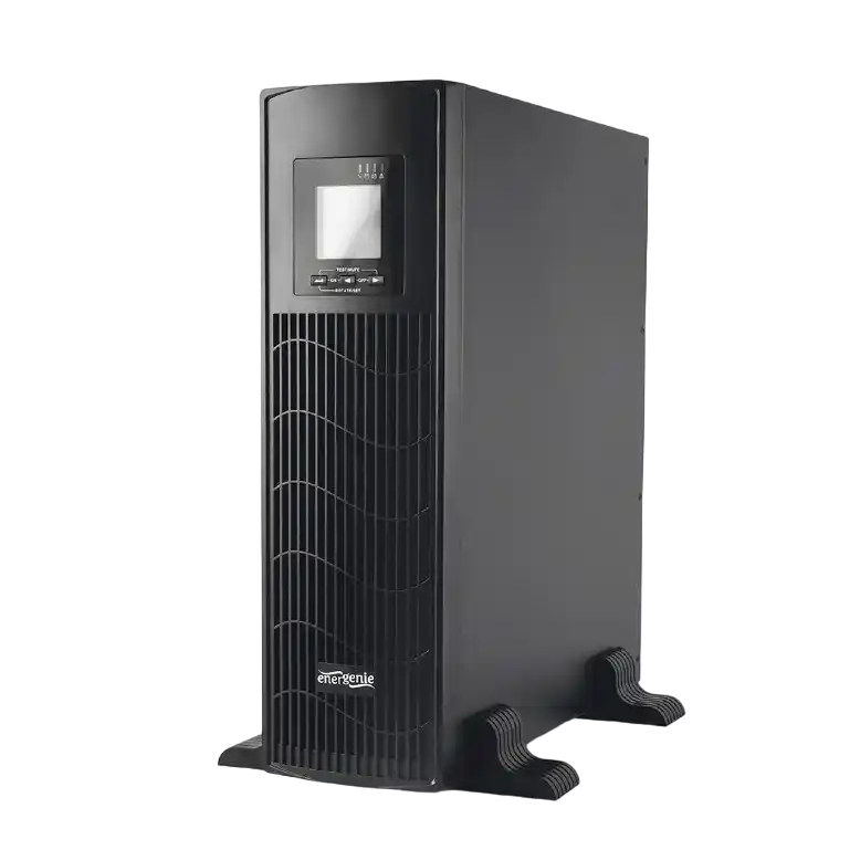 UPS Gembird EG-UPSRACK-13,3000VA/2400W,Rack3U/Tower,Line Int,Sinewave,LCD,AVR,USB,6xIEC,1xSchuko
