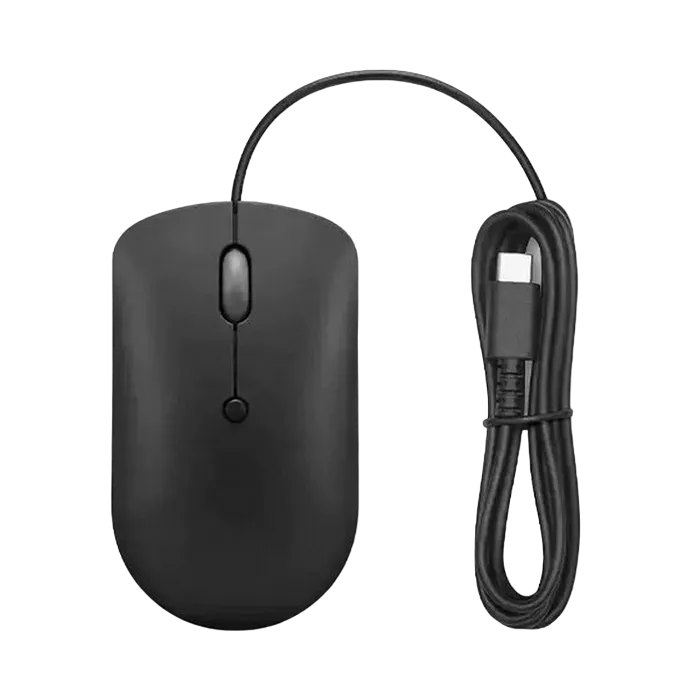Lenovo 400 USB-C Compact Wired Mouse (GY51D20875)