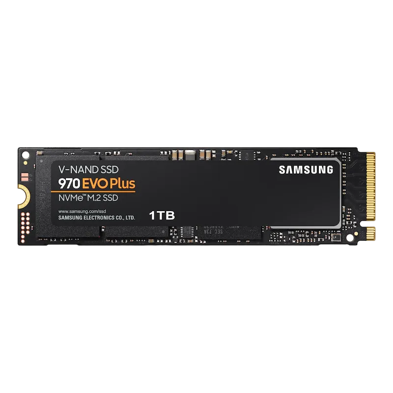 .M.2 NVMe SSD 1.0TB Samsung 970 EVO Plus [PCIe 3.0 x4, R/W:3500/3300MB/s, 600/550K IOPS, Phx, TLC]
