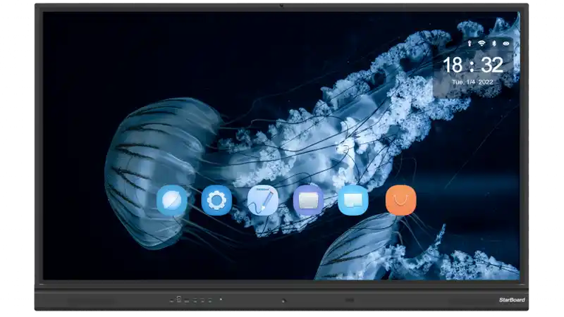 Interactive Display StarBoard IFPD-YL6-65AOC: Pro, 65", 4K Touch, Android 11, 8/64Gb, Cam, MB311D2