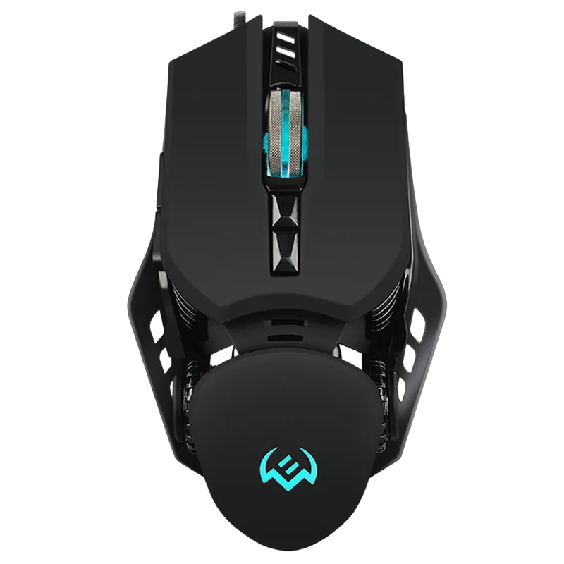 Gaming Mouse SVEN RX-G815, Optical, 500-8000 dpi, 6 buttons, Soft Touch, Backlight, Black, USB