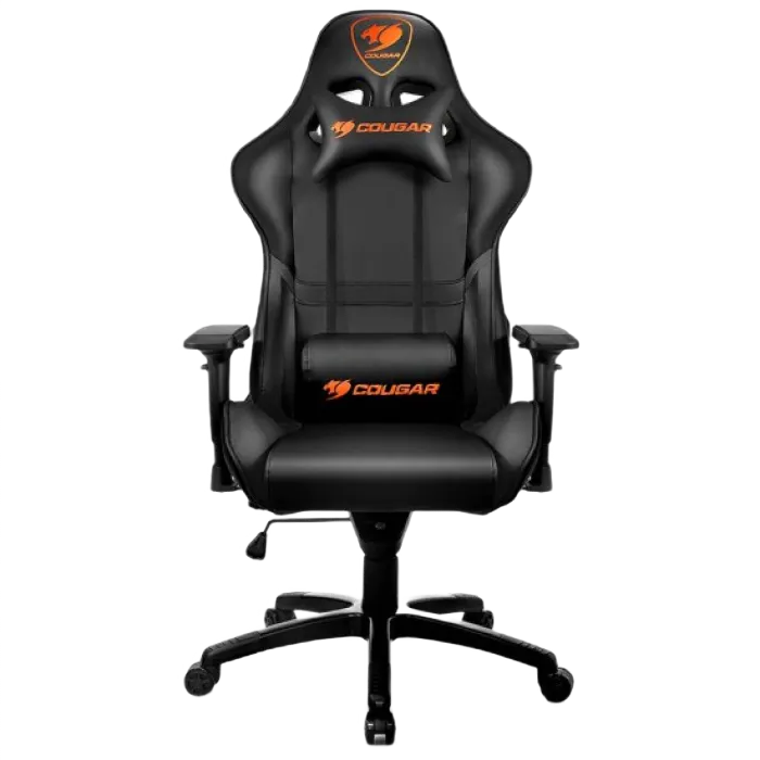 Gaming Chair Cougar ARMOR Black, User max load up to 120kg / height 150-185cm