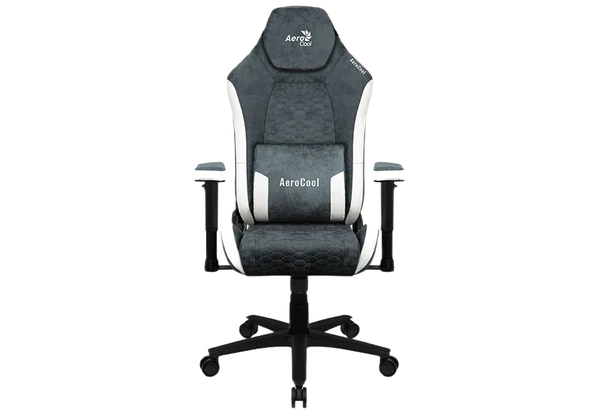 Gaming Chair AeroCool Crown AeroSuede Steel Blue, User max load up to 150kg / height 170-190cm
