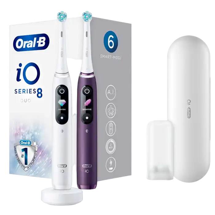 Electric Toothbrush Braun Oral-B iO 8 Duo