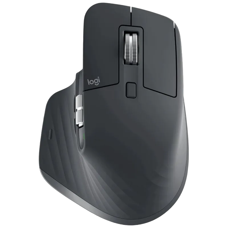 Wireless Mouse Logitech MX Master 3S (B2B), Optical, 200-8000 dpi, 7 buttons, BT/2.4GHz, Graphite