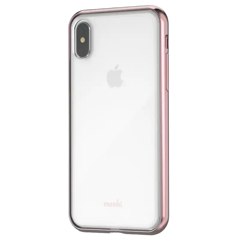 Чехол QUMO Vitros - iPhone XS/X, Розовый