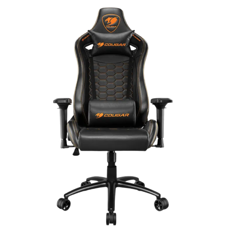 Gaming Chair Cougar OUTRIDER S Black, User max load up to 120kg / height 155-190cm